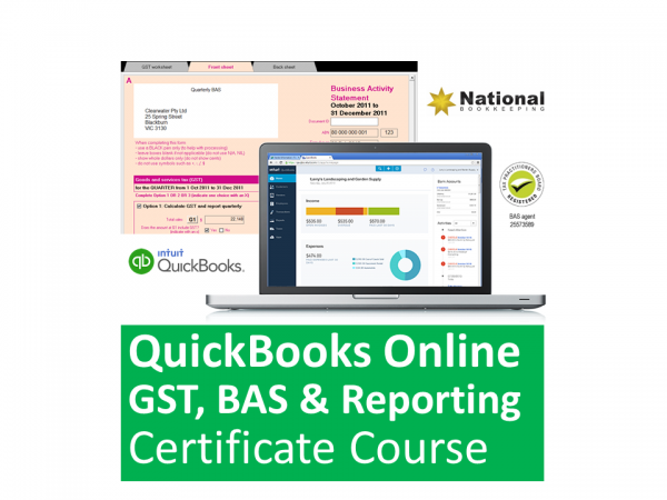 Intuit QuickBooks Online GST, BAS & Reporting Training Courses - Industry Accredited, Employer Endorsed - CTO