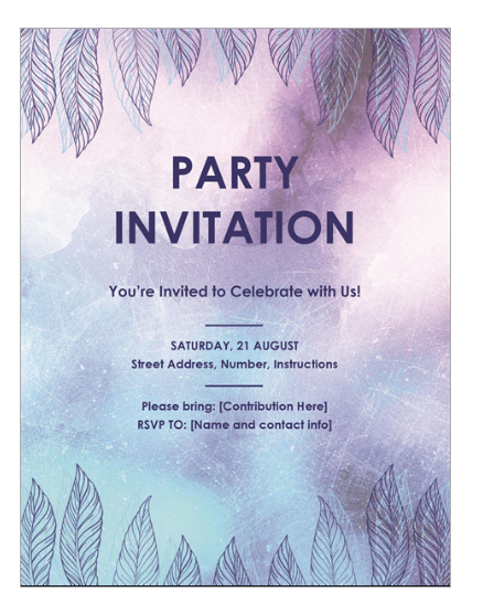 Party-invitation-using-Microsoft-Office-Word-to-get-office-administration-jobs-online-training-courses-applied-education-career-academy-student-support-25-per-week