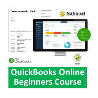 QuickBooks Online Accounting Training Beginners Certificate Courses - Industry Accredited, Employer Endorsed - CTO