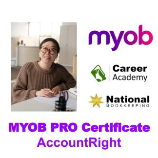 The Career Academy CTO for National Bookkeeping Courses - MYOB AccountRight Training Courses PRO Logos