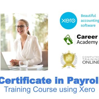 National Bookkeeping and the Career Academy Xero Advanced Certificate in Payroll Administration using Xero Training Courses Logos