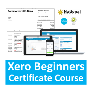 Xero Accounting Training Beginners Certificate Courses - Industry Accredited, Employer Endorsed - CTO